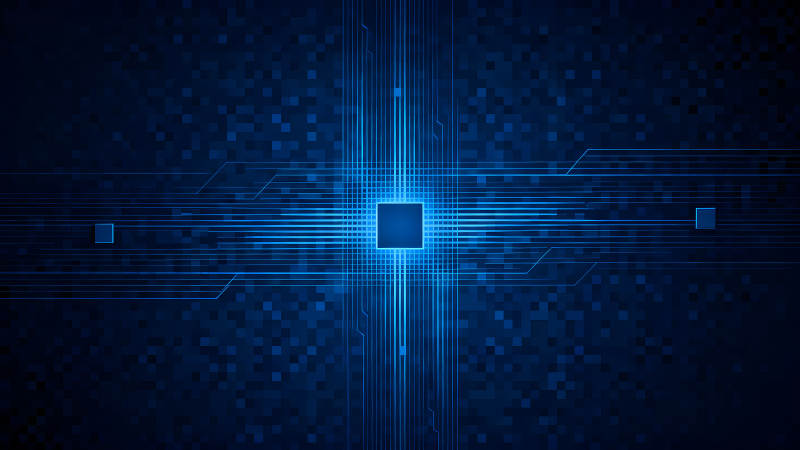 抽象电子电路图-图片