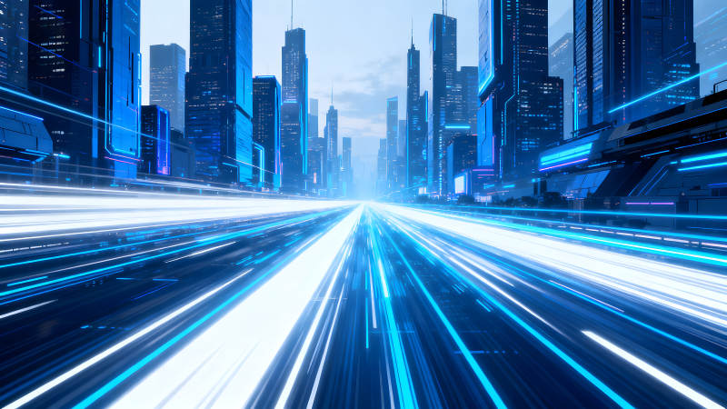 未来城市光速-图片