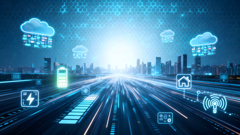 智慧城市與科技互聯場景-圖片