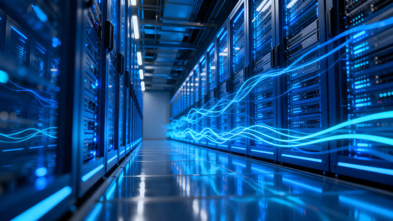 數據中心服務器運行狀態-圖片