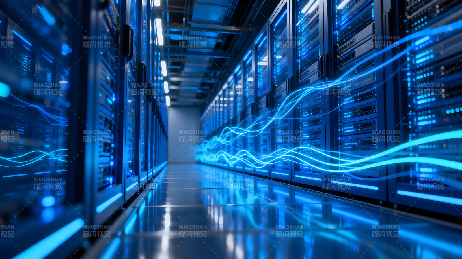 数据中心服务器运行状态-图片