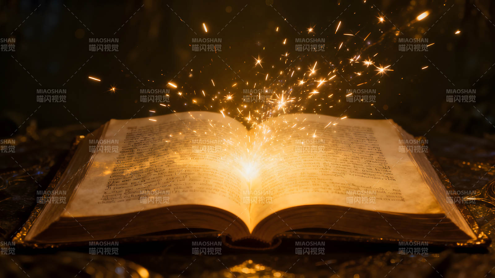 魔法书绽放光芒-图片