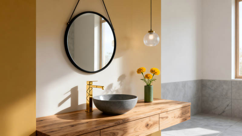 现代风格的浴室设计-图片