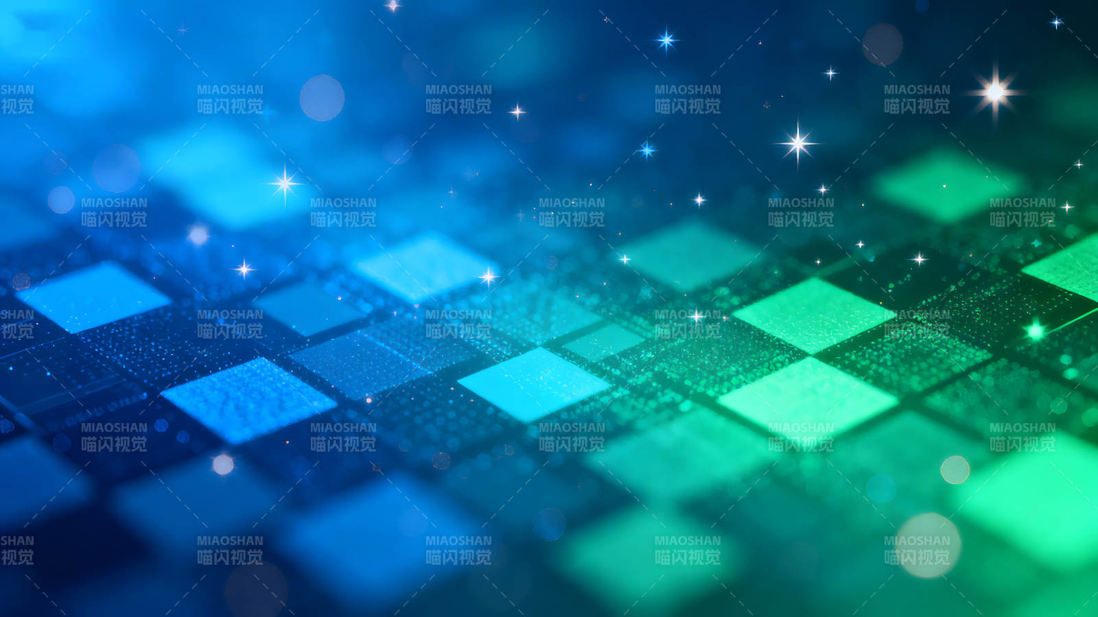 抽象的电路板科技感图像-图片