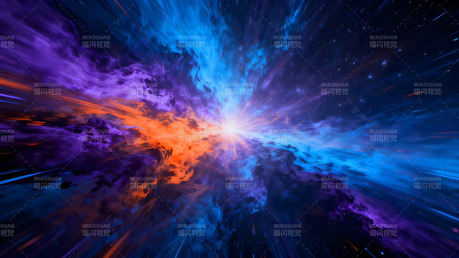 宇宙爆炸般的绚丽色彩-图片