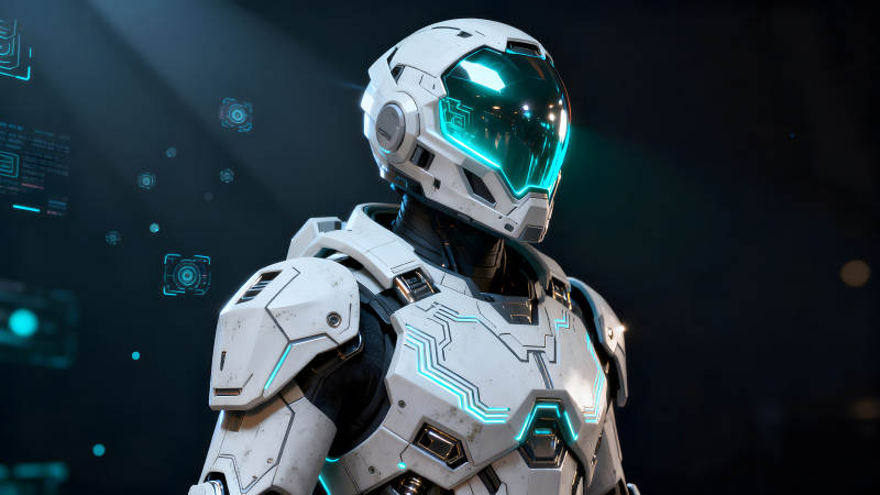 未來戰士盔甲形象展現-圖片