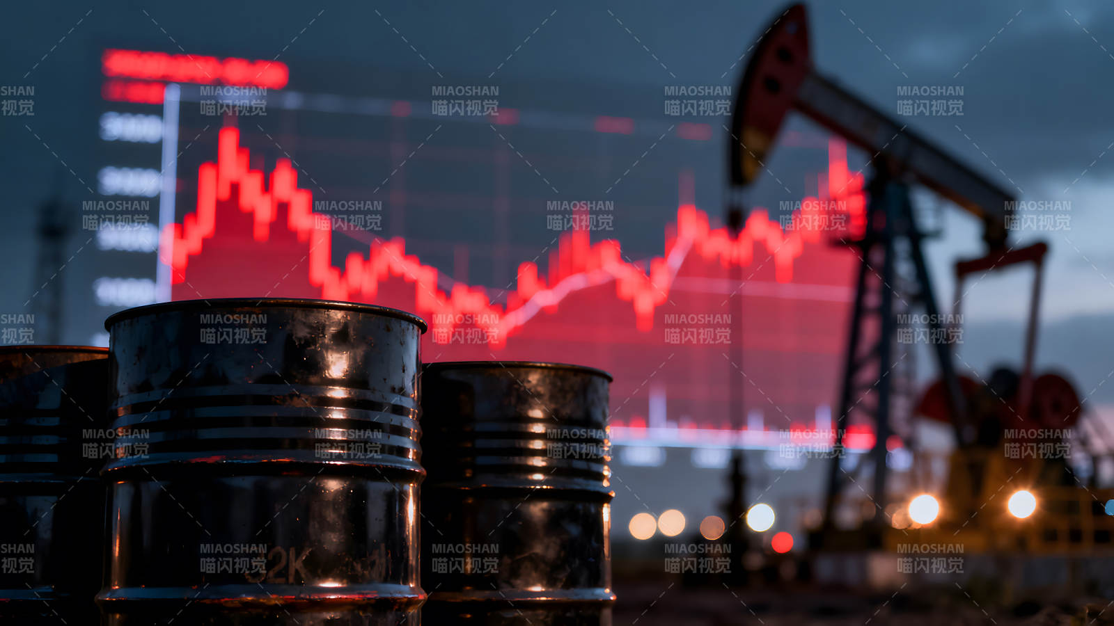 油价下跌石油危机黯淡前景-图片