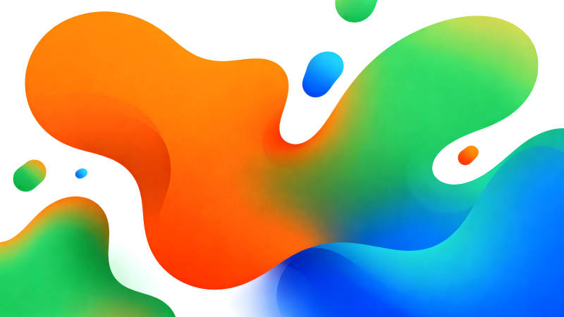 抽象水滴彩色背景-圖片