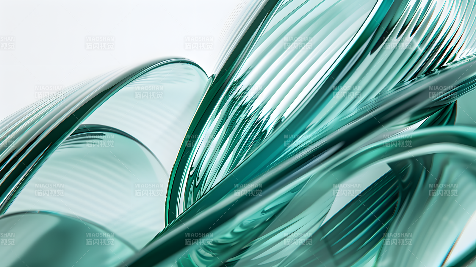 碧波流转的玻璃艺术-图片