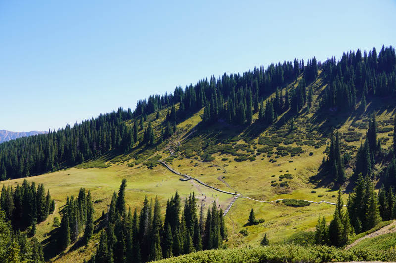 青山綠谷風光-攝影圖