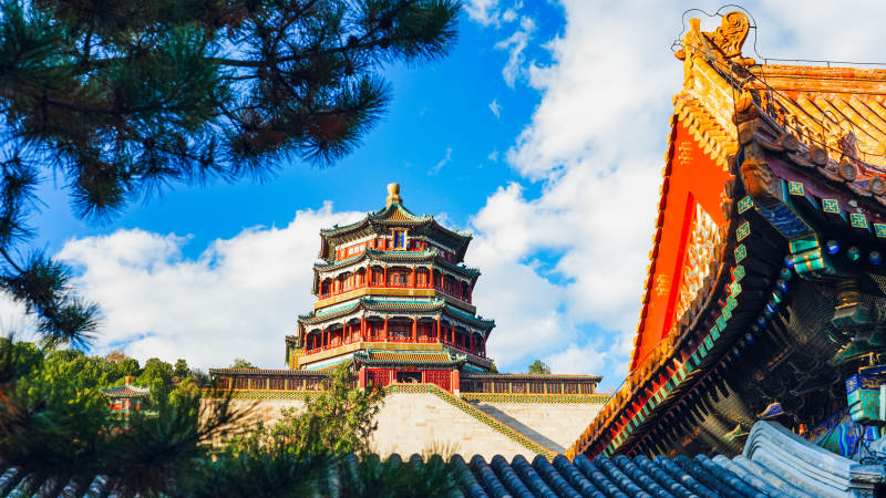 故宫角楼风光-摄影图