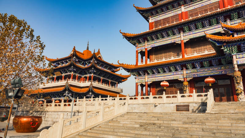 古建筑风光图片