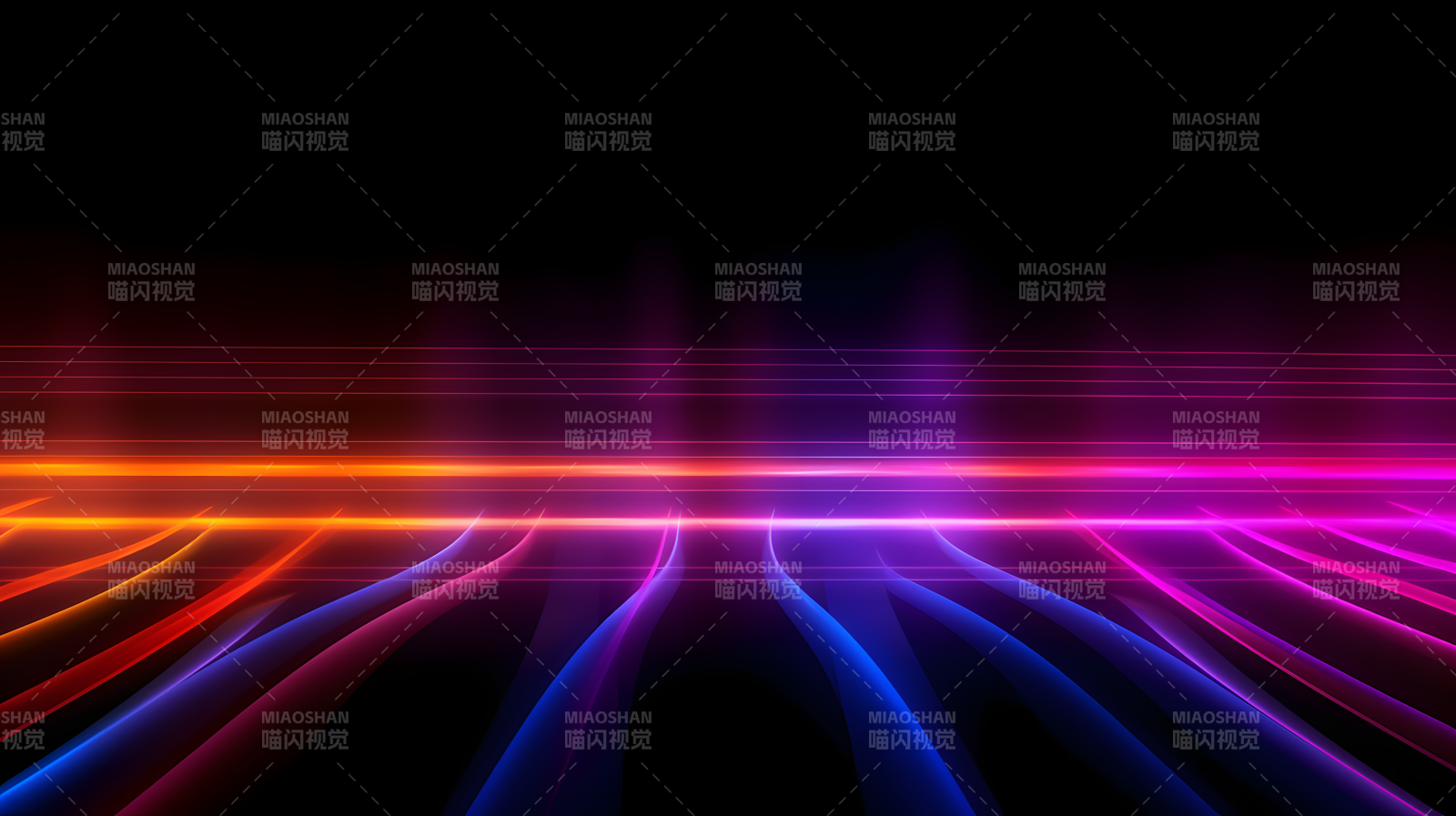 霓虹光影交錯圖片