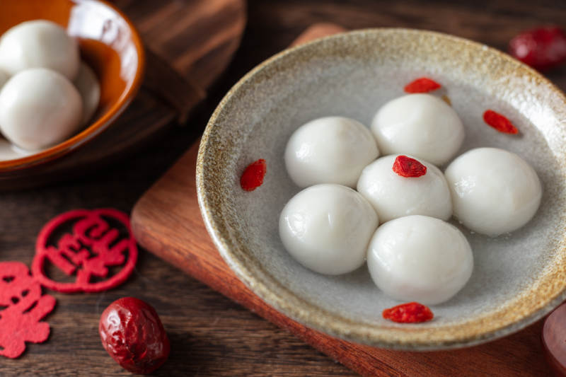 汤圆甜品 喜庆团圆图片