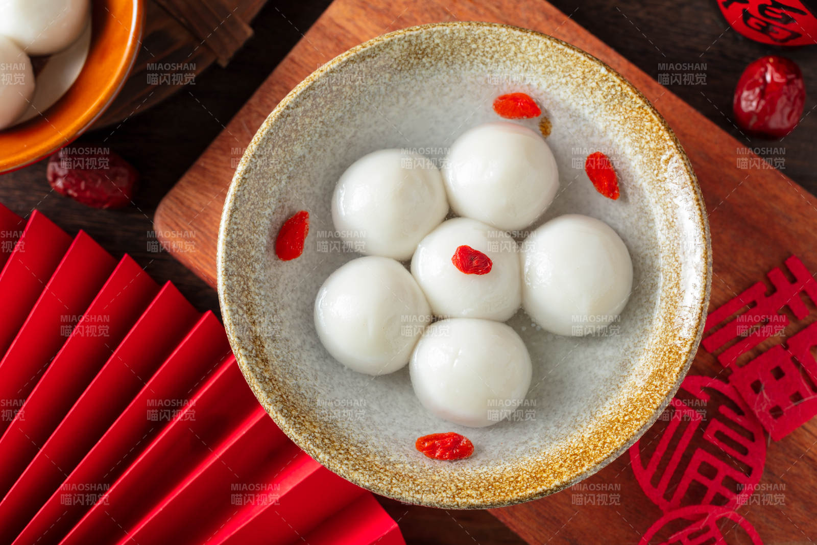 汤圆喜庆团圆图片