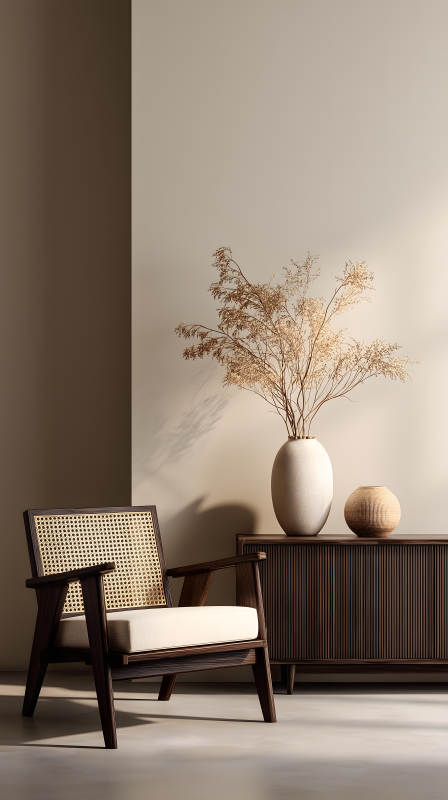 现代风格家居摆设简约舒适图片