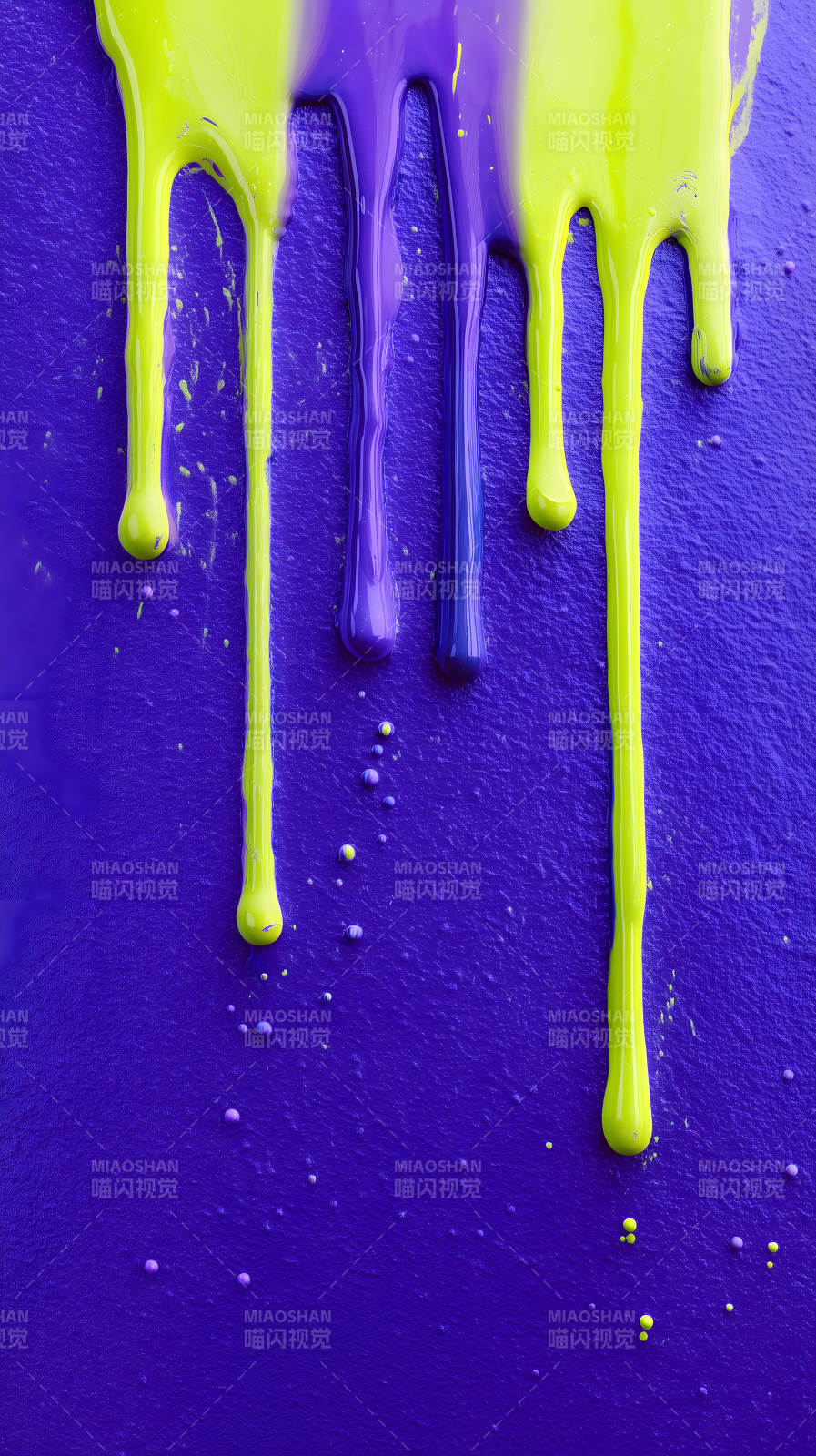 彩色颜料滴落抽象艺术设计图片