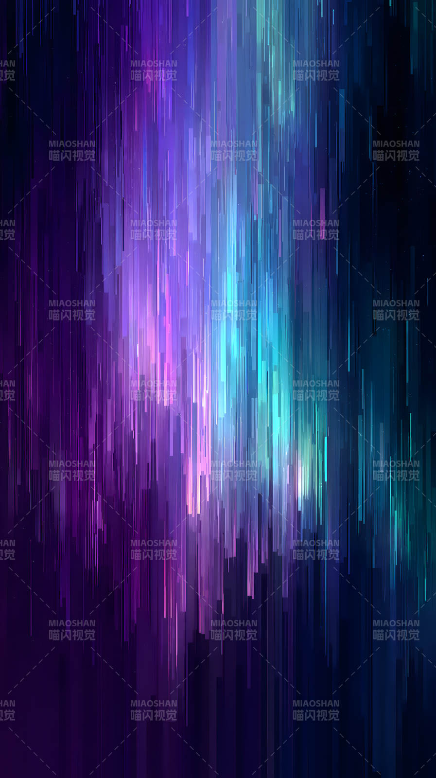 抽象数字艺术线条流淌色彩图片