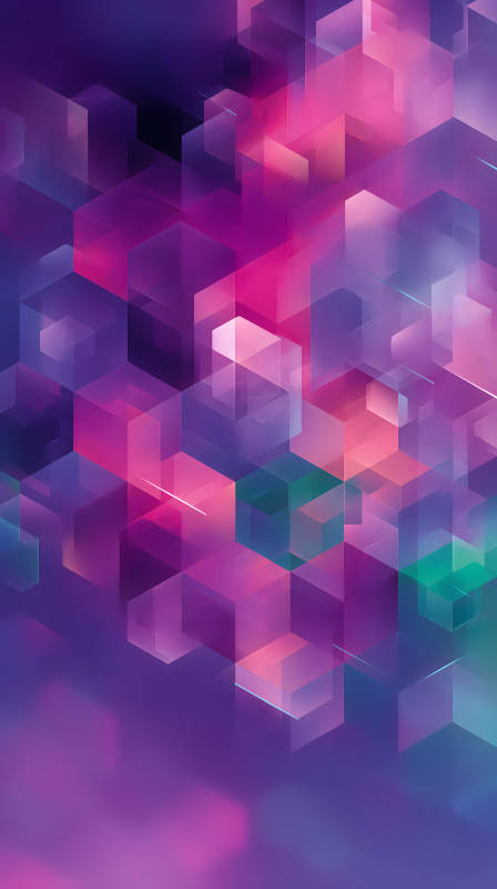 紫色几何图形抽象背景图片