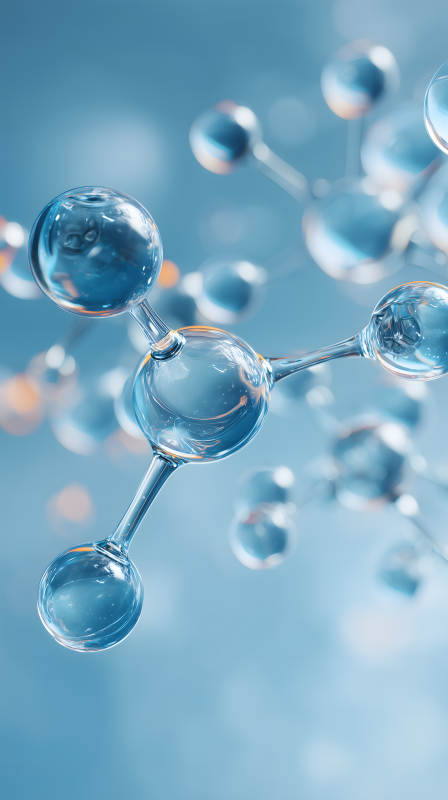 分子结构图科学艺术图片