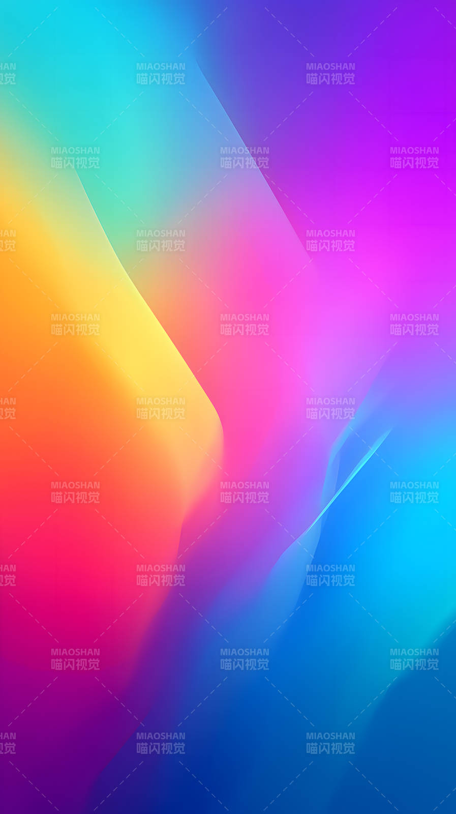 抽象渐变色背景多种色彩交织图片