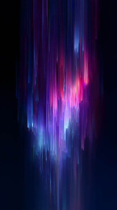 抽象光线交织的霓虹色彩图片