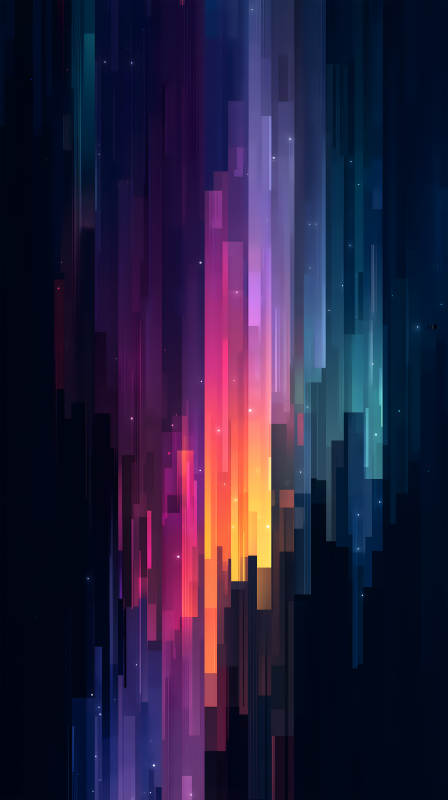 绚丽光柱背景抽象艺术图片