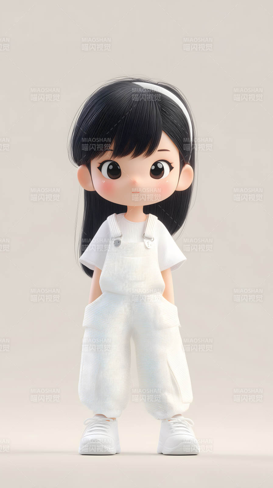 可爱的卡通女孩形象图片