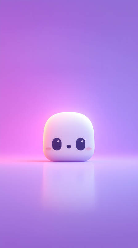 可爱的紫色系小方块图片