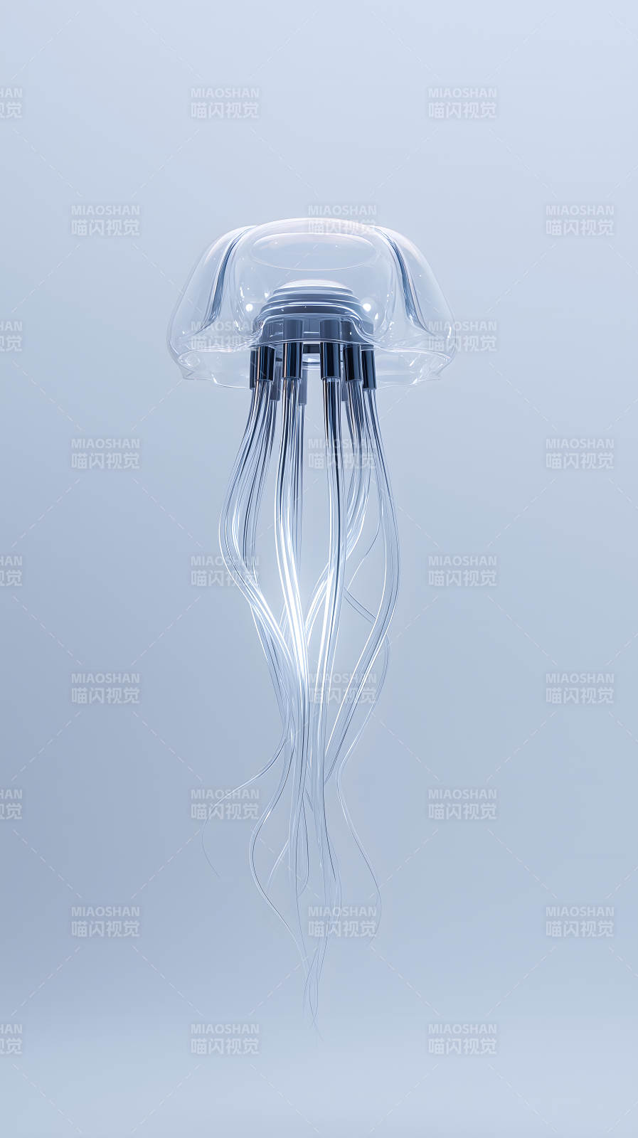 晶莹剔透的未来水母图片