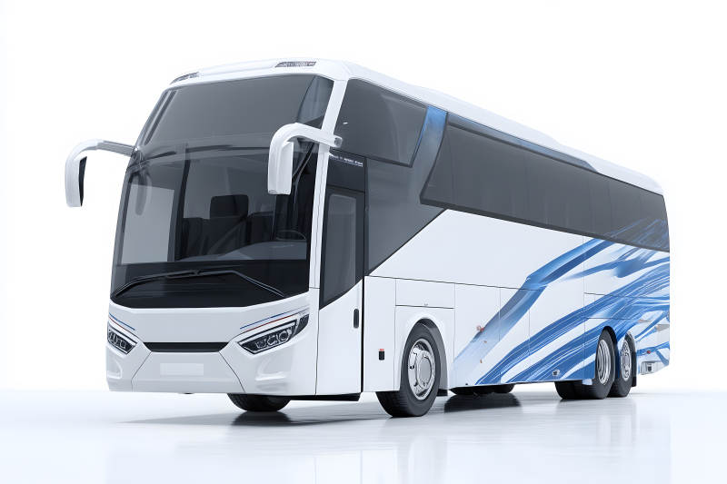 现代化豪华旅游大巴车图片