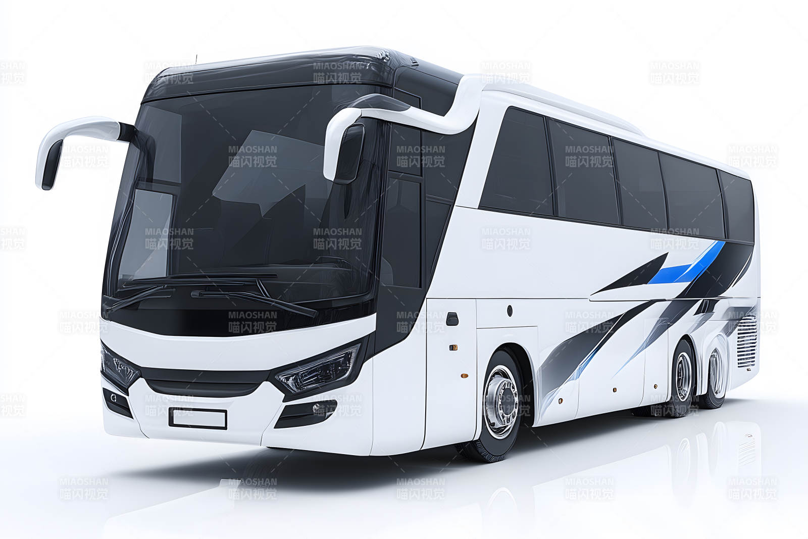 现代化豪华旅游大巴车图片