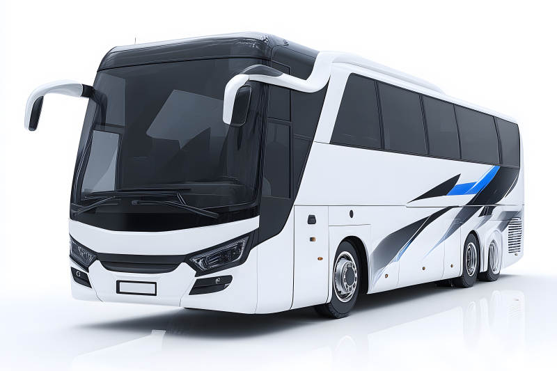 现代化豪华旅游大巴车图片