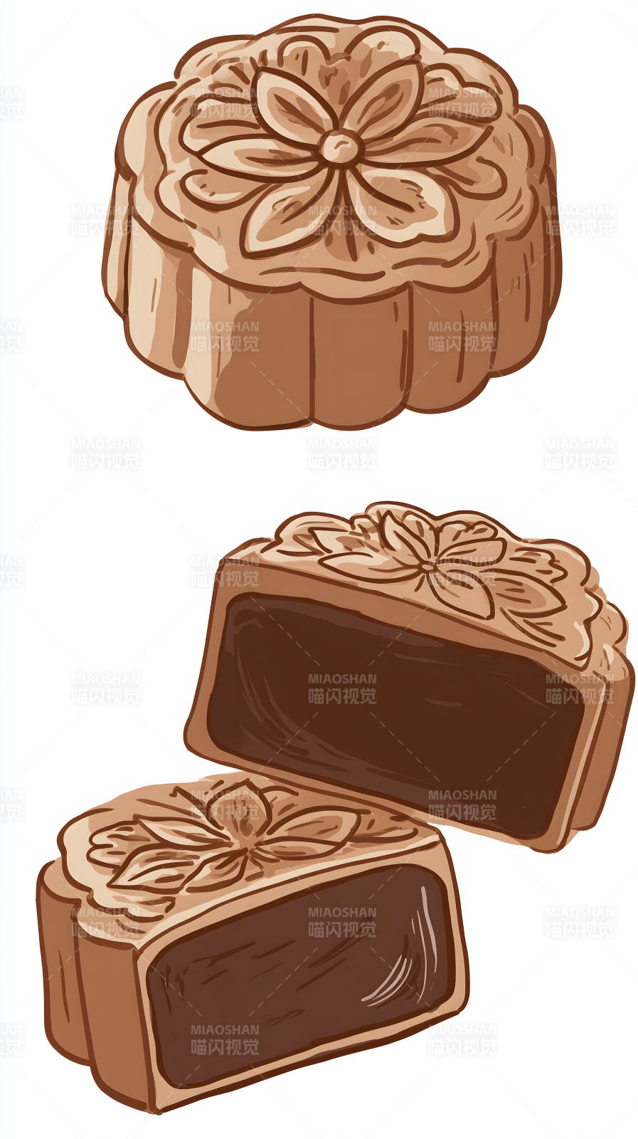 中秋月饼的美味诱惑图片