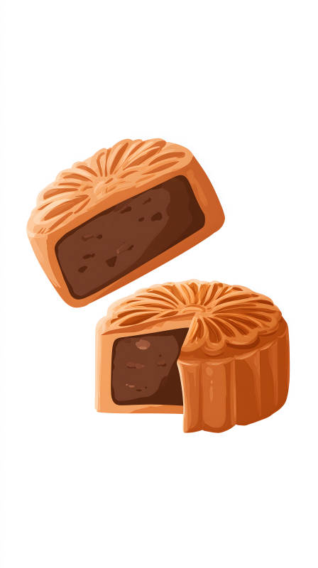 中秋月饼美味佳肴图片