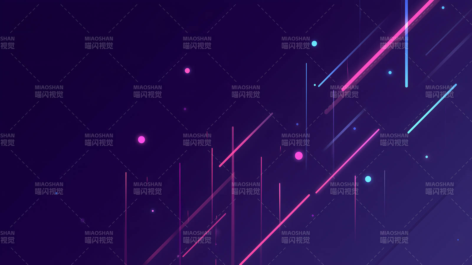 炫彩霓虹流光背景图图片