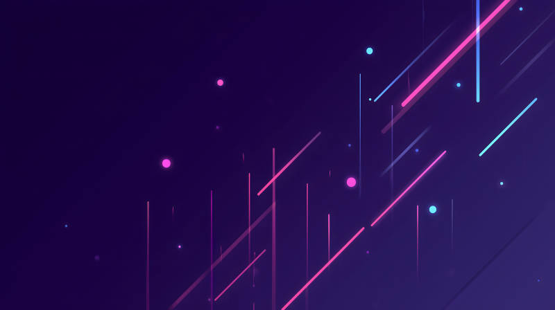 炫彩霓虹流光背景图图片