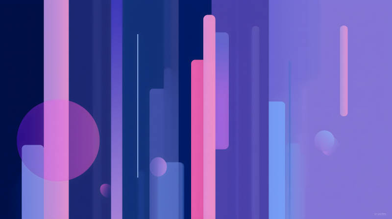 梦幻紫罗兰色几何抽象图片