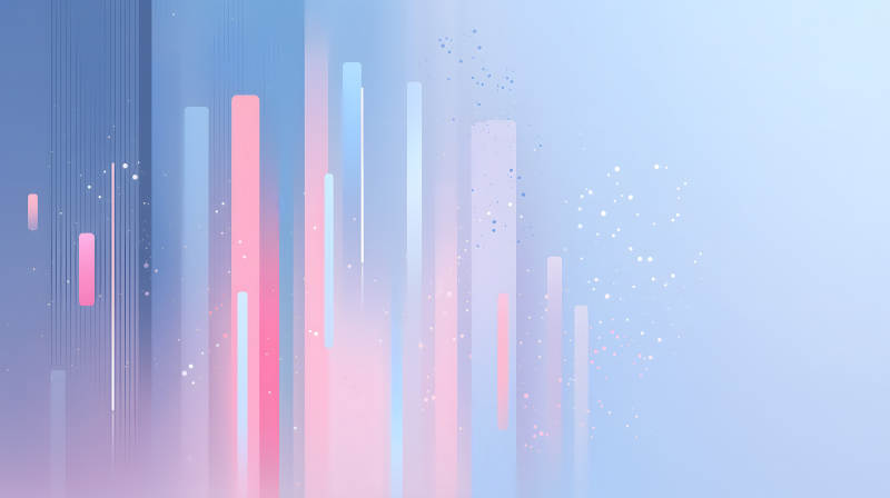 梦幻般的彩色条纹背景图片