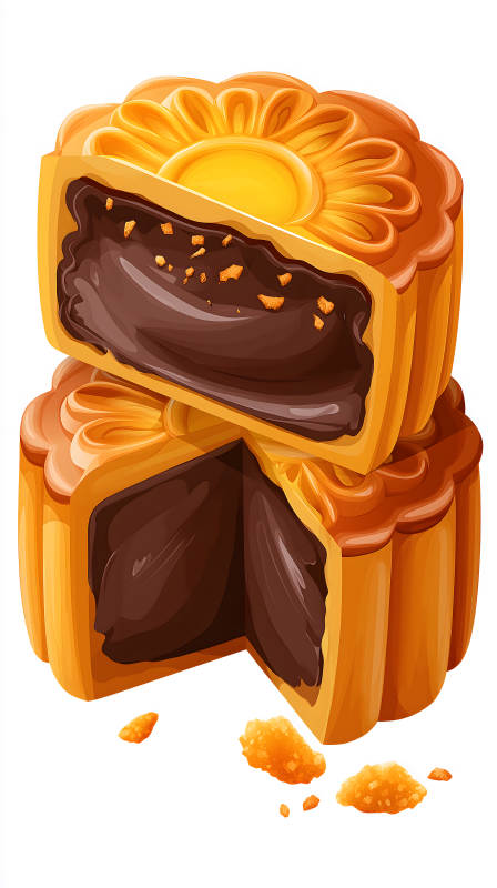 美味月饼中秋佳节图片