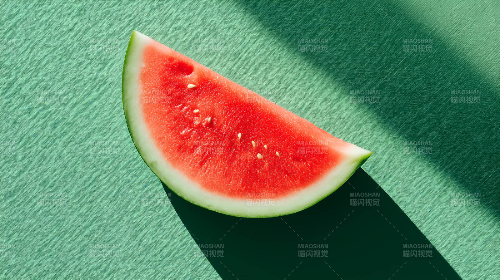 清凉夏日西瓜盛宴图片