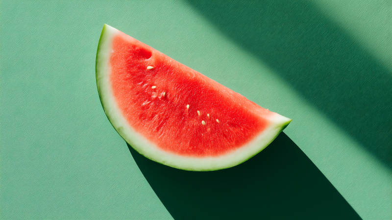 清凉夏日西瓜盛宴图片