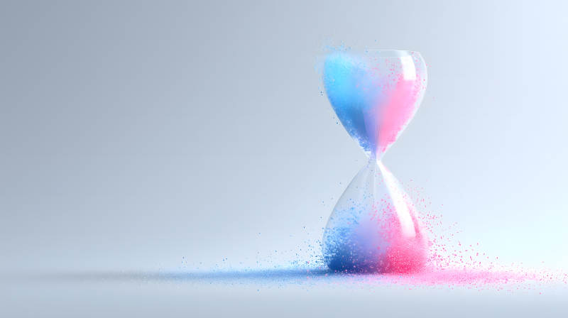 流逝的时光，梦幻色彩图片