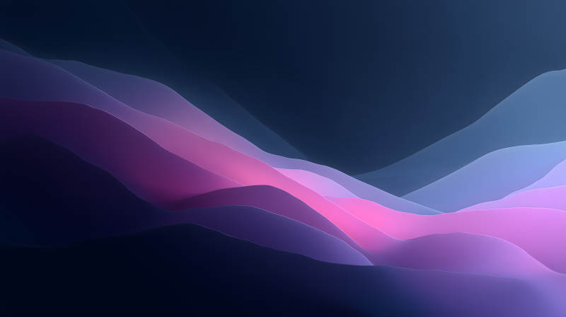 梦幻般的紫色山峦图片