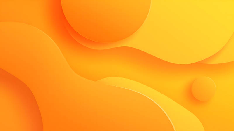 活力四射的橙色抽象背景图片