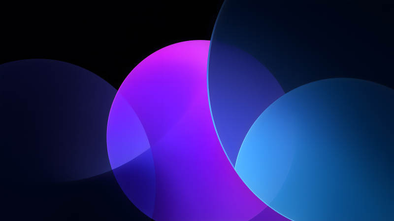 炫彩圆形抽象背景图图片