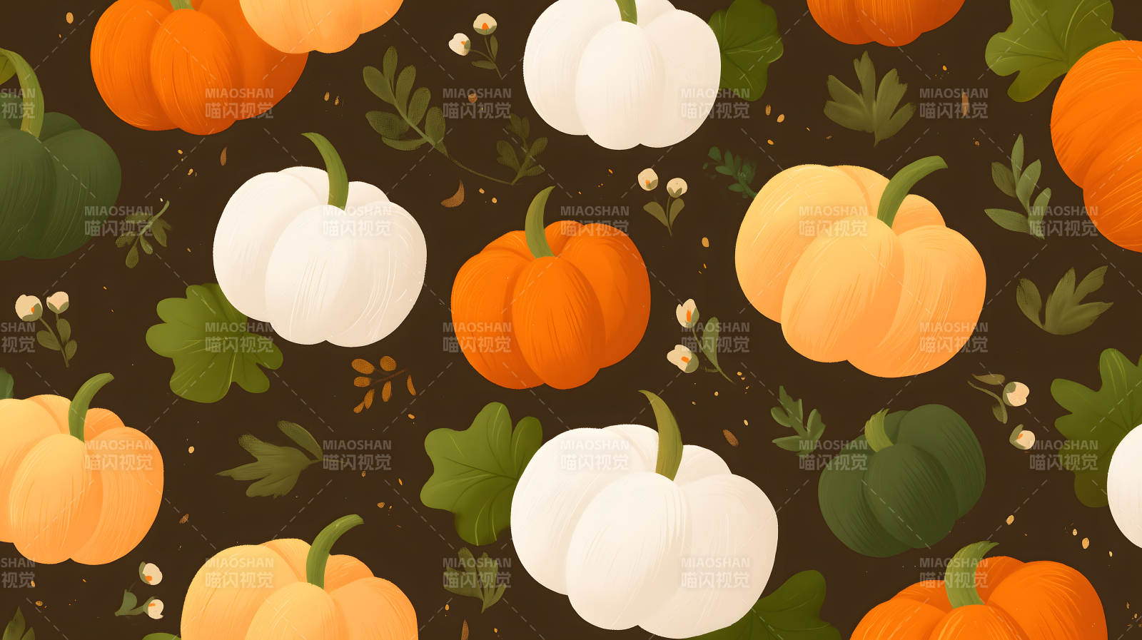 秋天的南瓜采摘季图片