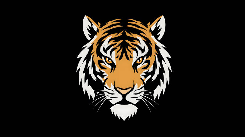 霸气威猛的老虎头像图片