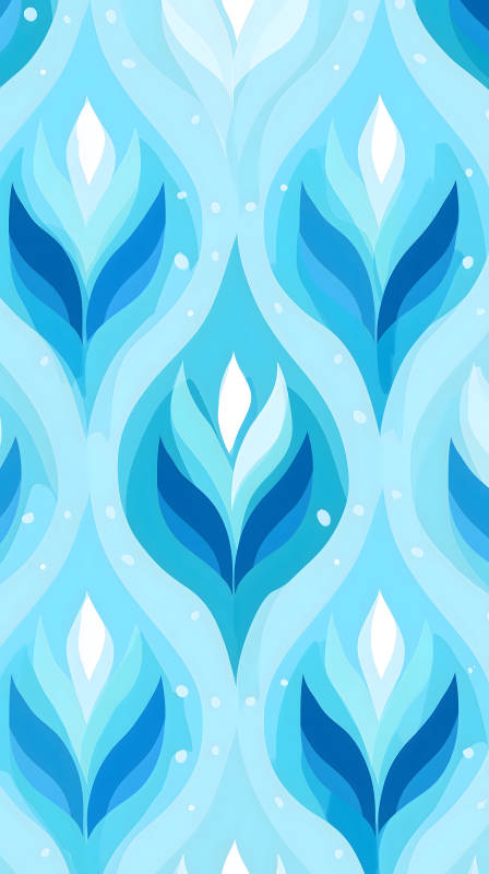 梦幻冰晶花纹图案图片