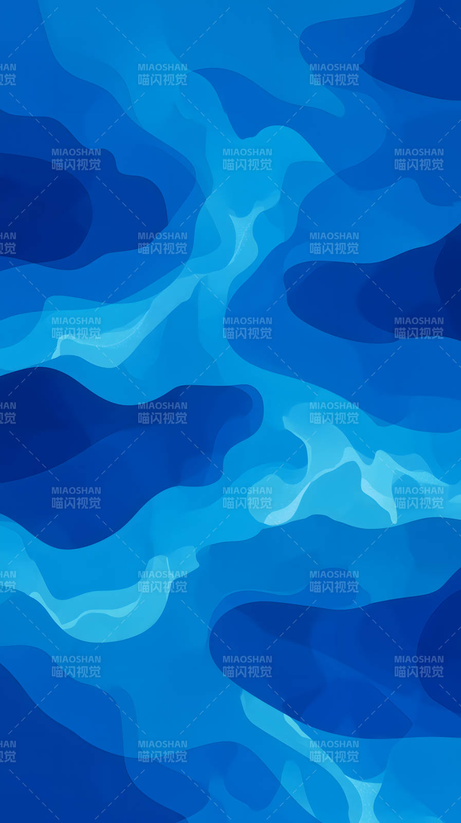 深蓝色的抽象波浪纹理图片